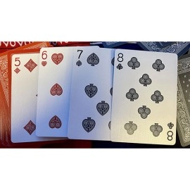 Spielkarten Bicycle Bandana Stripper (Red) Playing Cards