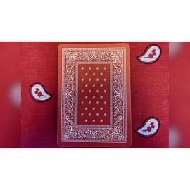 Spielkarten Bicycle Bandana Stripper (Red) Playing Cards