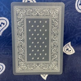 Spielkarten Gilded Bicycle Bandana (Blue) Playing Cards