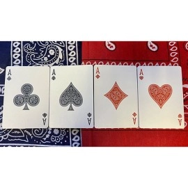 Spielkarten Bicycle Bandana (Blue) Playing Cards