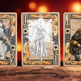 Spielkarten The Lord of the Rings - Two Towers Playing Cards (Gilded Edition) by Kings Wild