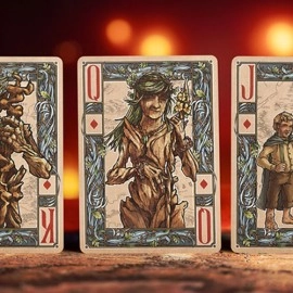 Spielkarten The Lord of the Rings - Two Towers Playing Cards (Foil and Gilded Edition) by Kings Wild