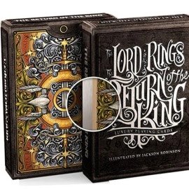 Spielkarten The Lord of the Rings - Return of the King Playing Cards (Black Gilded Edition) by Kings Wild