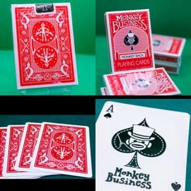 Spielkarten Monkey Business Playing Cards (Sock Monkey)