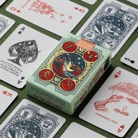 Spielkarten Flea Circus Playing Cards by Art of Play
