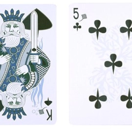 Spielkarten Gilded Bicycle Stingray (Teal) Playing Cards