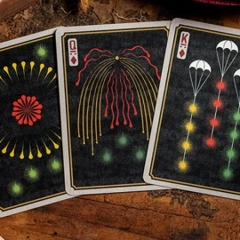 Spielkarten Flower of Fire Playing Cards by Kings Wild Project