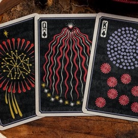 Spielkarten Flower of Fire Playing Cards by Kings Wild Project