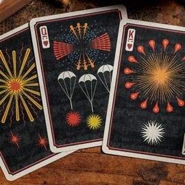 Spielkarten Flower of Fire Playing Cards by Kings Wild Project