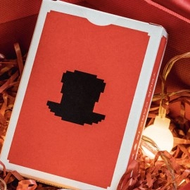 Spielkarten Surprise Deck V5 (Red) Playing cards by Bacon Playing Card Company