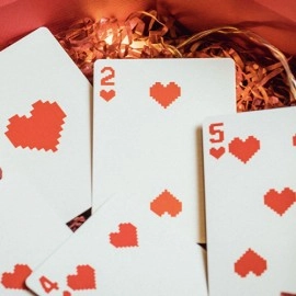 Spielkarten Surprise Deck V5 (Red) Playing cards by Bacon Playing Card Company
