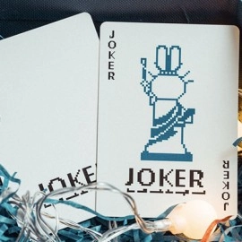 Spielkarten Surprise Deck V5 (Blue) Playing cards by Bacon Playing Card Company