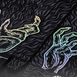 Spielkarten 666 Dark Reserves Holographic Foiled Edition Playing Cards by Riffle Shuffle
