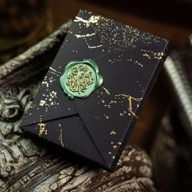 Spielkarten Fluid Art Green (Luxury Edition) Playing Cards