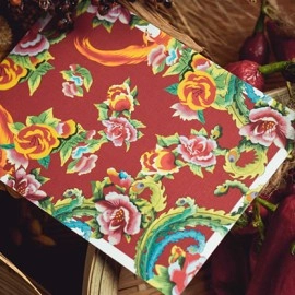 Spielkarten Phoenix and Peony (Red) Playing Cards by Bacon Playing Card Company