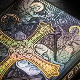Spielkarten The Cross (Golden Grace Foiled Edition) Playing Cards by Peter Voth x Riffle Shuffle