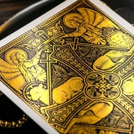 Spielkarten The Cross (Golden Grace Foiled Edition) Playing Cards by Peter Voth x Riffle Shuffle