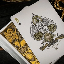 Spielkarten The Cross (Golden Grace Foiled Edition) Playing Cards by Peter Voth x Riffle Shuffle