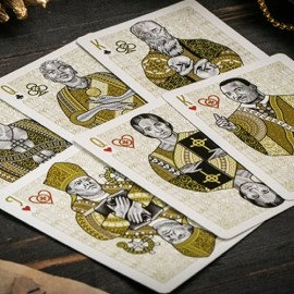 Spielkarten The Cross (Golden Grace Foiled Edition) Playing Cards by Peter Voth x Riffle Shuffle