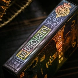 Spielkarten The Cross (Golden Grace Foiled Edition) Playing Cards by Peter Voth x Riffle Shuffle