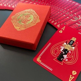 Spielkarten Geung Si The Torpor (Red) Playing Cards