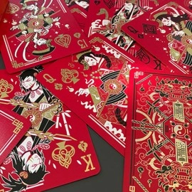 Spielkarten Geung Si The Torpor (Red) Playing Cards