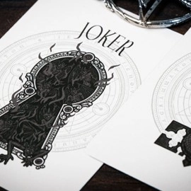 Spielkarten The Keys of Solomon: Silver Spirituum Playing Cards by Riffle Shuffle