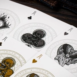 Spielkarten The Keys of Solomon: Silver Spirituum Playing Cards by Riffle Shuffle