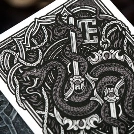 Spielkarten The Keys of Solomon: Silver Spirituum Playing Cards by Riffle Shuffle