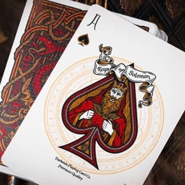 Spielkarten The Keys of Solomon: Blood Pact Playing Cards by Riffle Shuffle