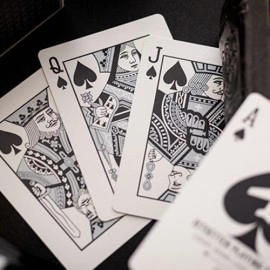 Lounge Edition Marked (Tarmac Black) by Jetsetter Playing Cards