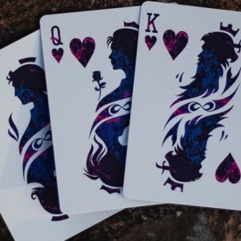 Spielkarten Holographic Foiled Nebula Playing Cards