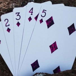Spielkarten Holographic Foiled Nebula Playing Cards