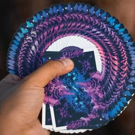 Spielkarten Holographic Foiled Nebula Playing Cards