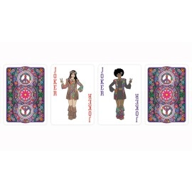 Spielkarten Bicycle Peace & Love Playing Cards by Collectable Playing Cards