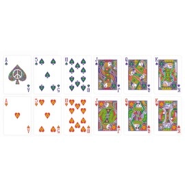 Spielkarten Bicycle Peace & Love Playing Cards by Collectable Playing Cards