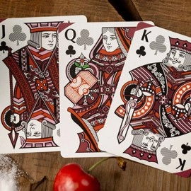 Spielkarten Gilded Cherry Pi Playing Cards by Kings Wild Project