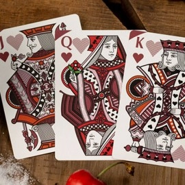 Spielkarten Gilded Cherry Pi Playing Cards by Kings Wild Project
