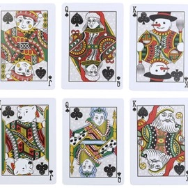 Spielkarten Bicycle Snowman (Green) Playing Cards