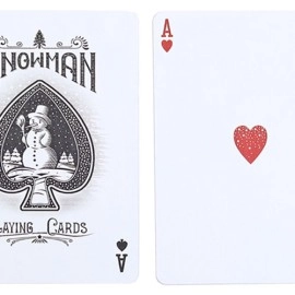 Spielkarten Bicycle Snowman (Green) Playing Cards