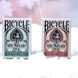 Spielkarten Bicycle Snowman (Red) Playing Cards