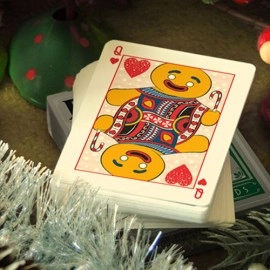 Spielkarten Bicycle Snowman (Blue) Playing Cards