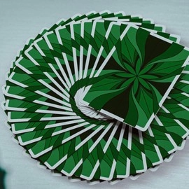 Spielkarten Green Wave Playing Cards by Galaxy Playing Cards