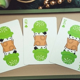 Spielkarten Glace Playing Cards (Green) by Bacon Playing Card Company