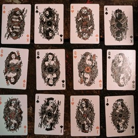 Spielkarten Maidens Cold Foil Playing Cards