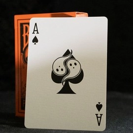 Spielkarten Bicycle Boo Back Playing Cards (Orange)