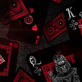 Spielkarten Secrets of the Key Master: Vampire Edition (with Holographic Foil Drawer Box) Playing Cards by Handlordz