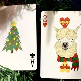 Spielkarten Alpaca Christmas Playing Cards