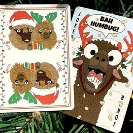 Spielkarten Alpaca Christmas Playing Cards