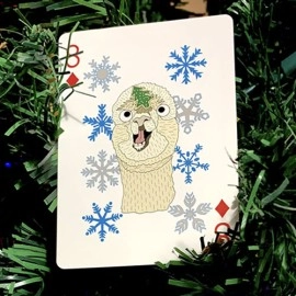 Spielkarten Alpaca Christmas Playing Cards